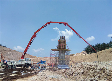 Precautions for Concrete Truck mounted boom pump Operation