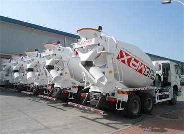 Concrete mixer truck parameters