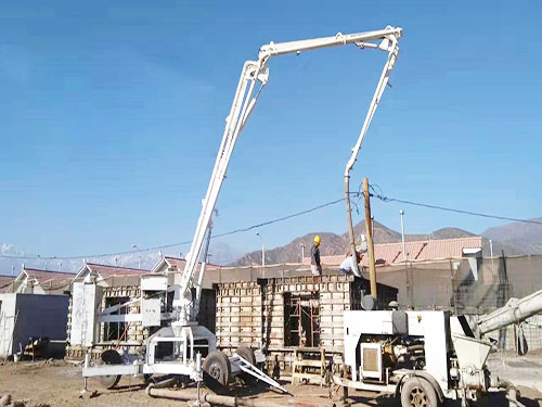 Specifications and models of concrete placing machine